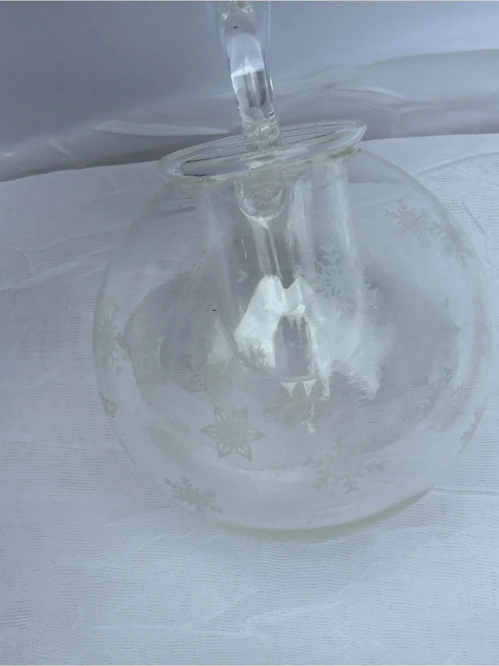 Young Living Clear Glass Reed Diffuser Ornament